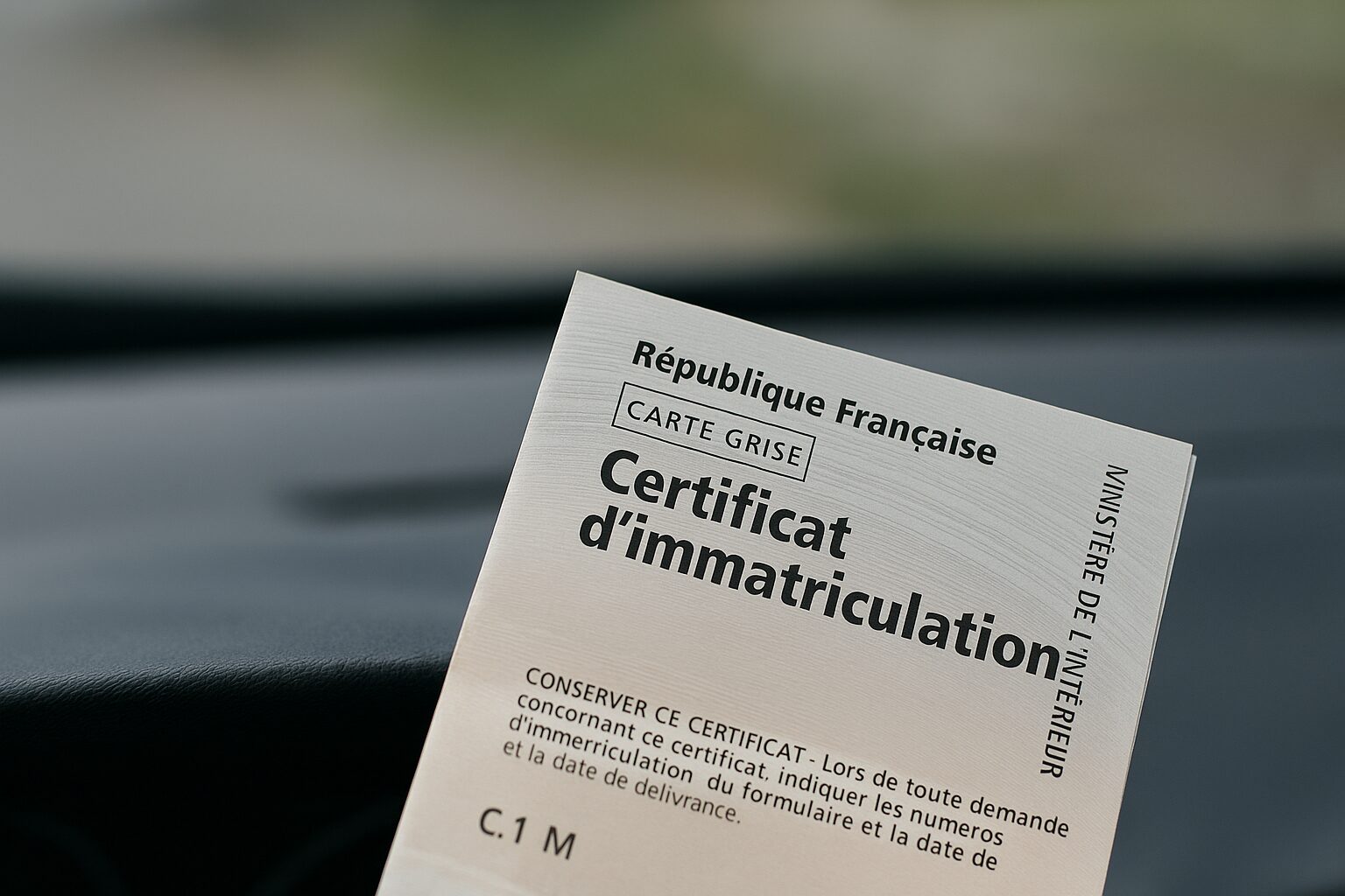 Documents nécessaires pour une demande de carte grise