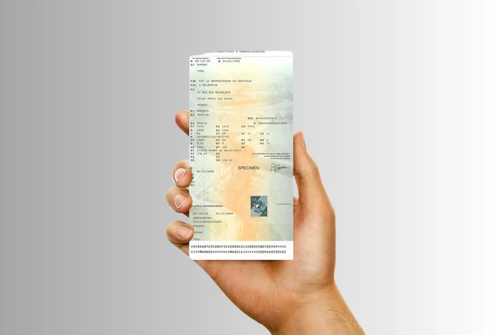 Prix carte grise 2026