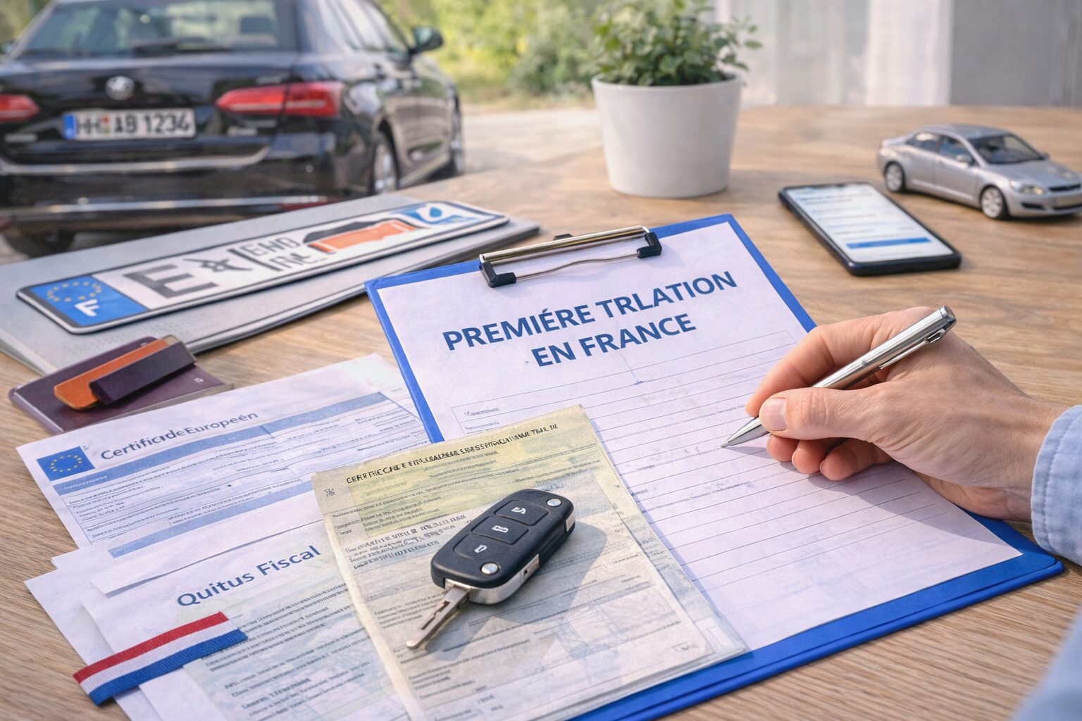 Première immatriculation en France