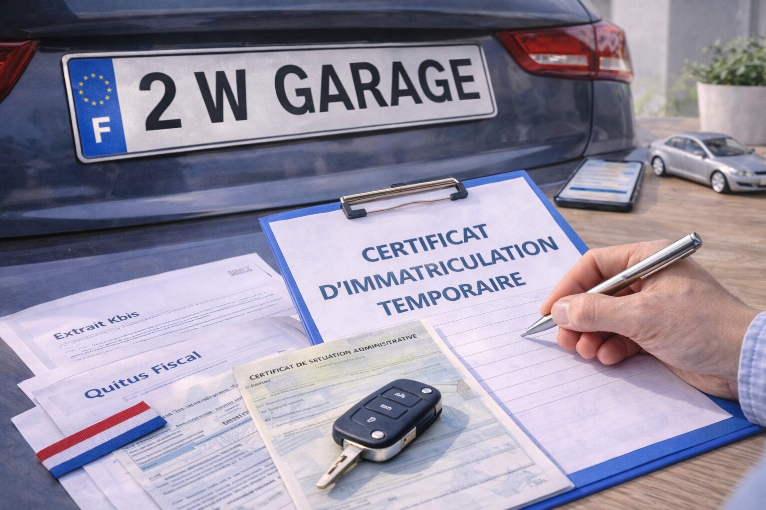 W garage certificat professionnel