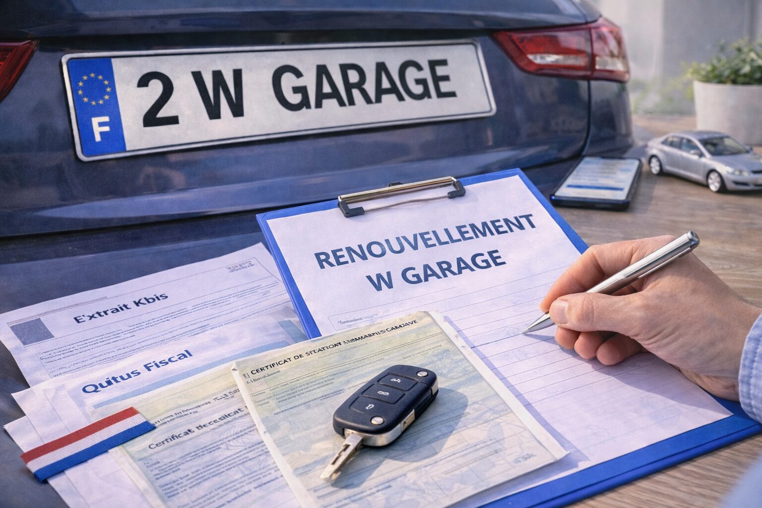 Renouvellement W garage