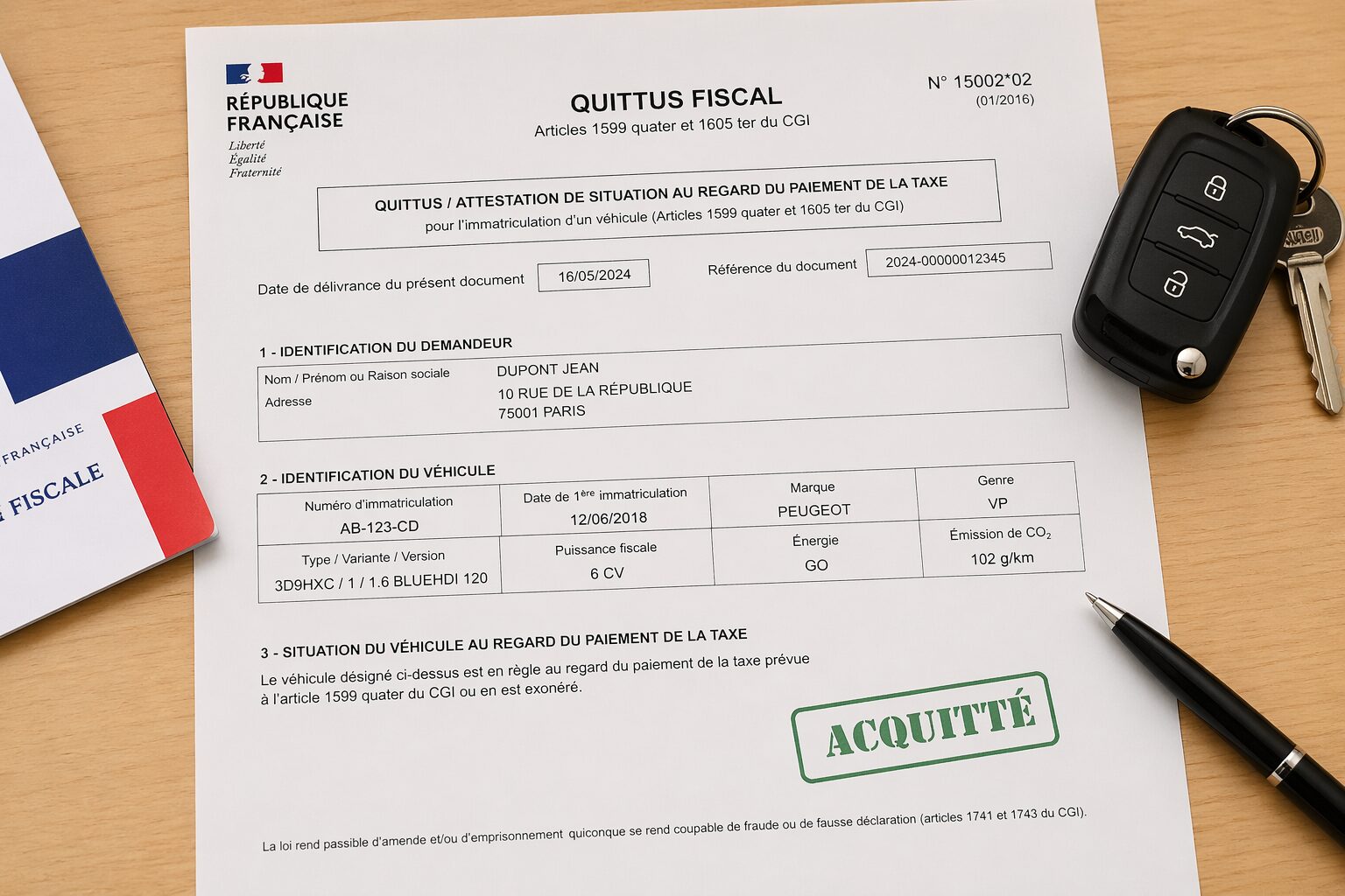 Quitus fiscal