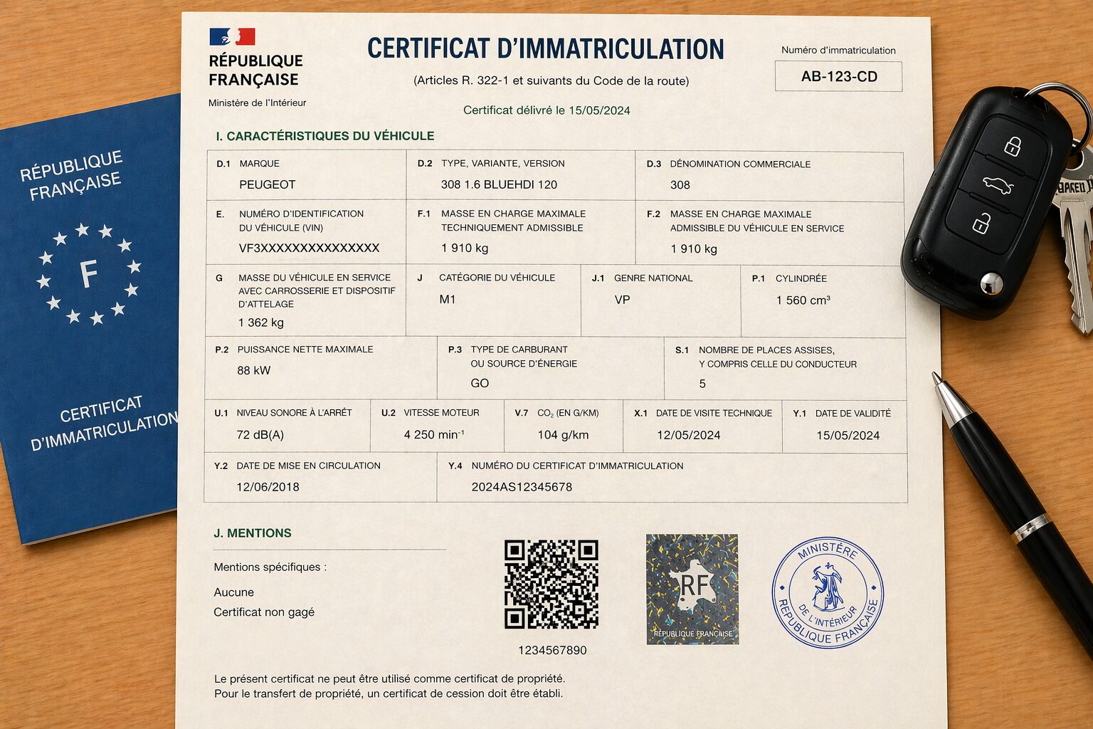Cerfa 13757 mandat d'immatriculation
