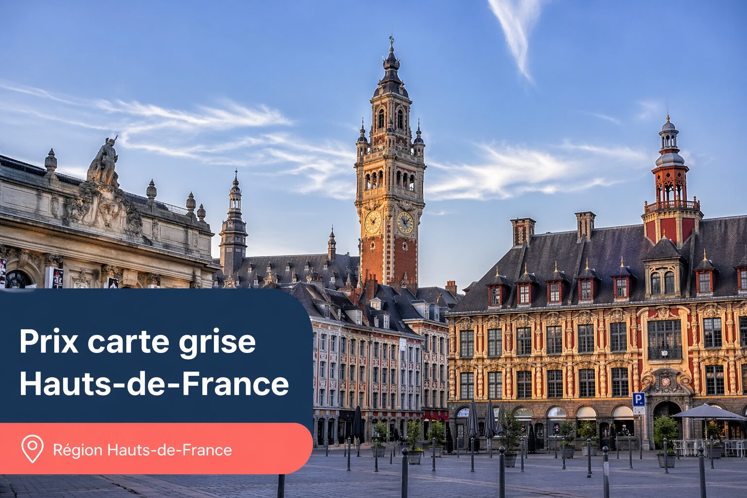Prix carte grise Hauts-de-France